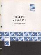 Zilog Z-80-CPU & Z80A-CPU Technical Manual