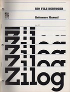 Zilog R10 File Debugger Reference Manual