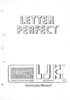 Apple II: Letter Perfect from LJK Enterprises