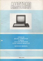 Amstrad CPC6128 Micro Computer, CTM644 and GT65 Monitor Service Manual