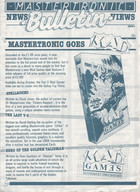 Mastertronic Bulletin Issue 3