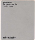 Sinclair Scientific Programmable Program Library