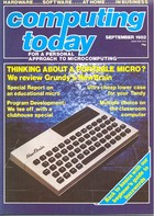 Computing Today - September 1982