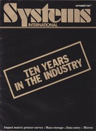 Systems International - September 1983