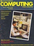 Commodore Computing International - March 1983