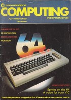 Commodore Computing International - April 1983