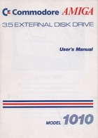 Commodore Amiga 1010 Disk Drive User Manual