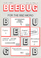 Beebug Newsletter - Volume 4, Number 9 - March 1986