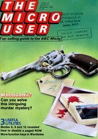 The Micro User - November 1985 - Vol 3 No 9