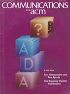 Communications of the ACM - August 1986