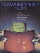 Communications of the ACM - October 1984
