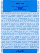 MS-DOS & Manuals for Olivetti PCS 86