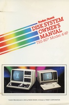 TRS-80 Model 4/4P Disk System Owner's Manual