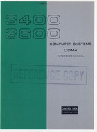 3400, 3600 Computer Systems CDM4