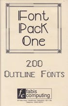 Font Pack One