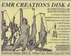 EMR Creations Disk 4 - Sound Effects