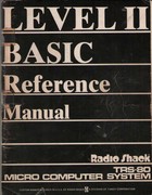 TRS-80 Level II BASIC Reference Manual
