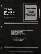 TRS-80 RS-232-C Interface Manual