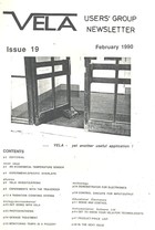 Vela User's Group Newsletter  - Issue 19 February 1990