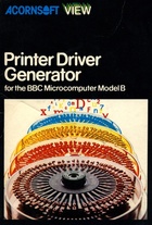 View Printer Driver Generator (Cassette)