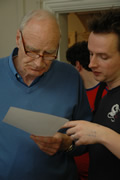 Peter Snow, TV Presenter at the Computer Museum