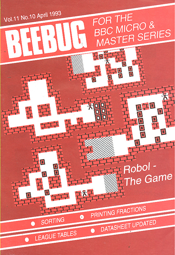 Article: Beebug Newsletter - Volume 11, Number 10 - April 1993