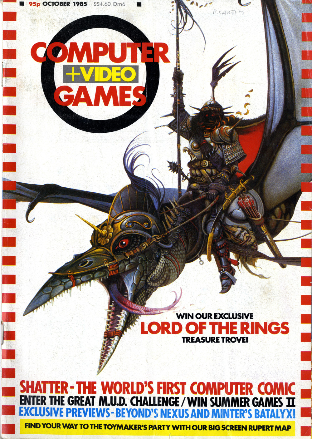 Scan of Document: Computer and Video Games - October 1985