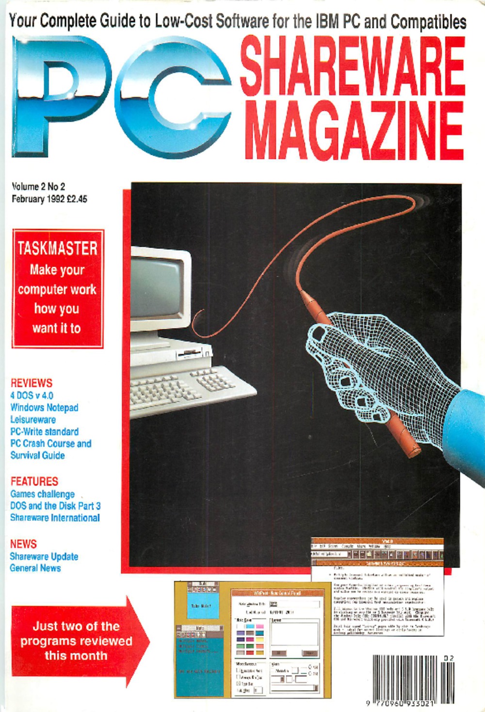 Article: PC Shareware Magazine - Vol 2 No 2 - February 1992