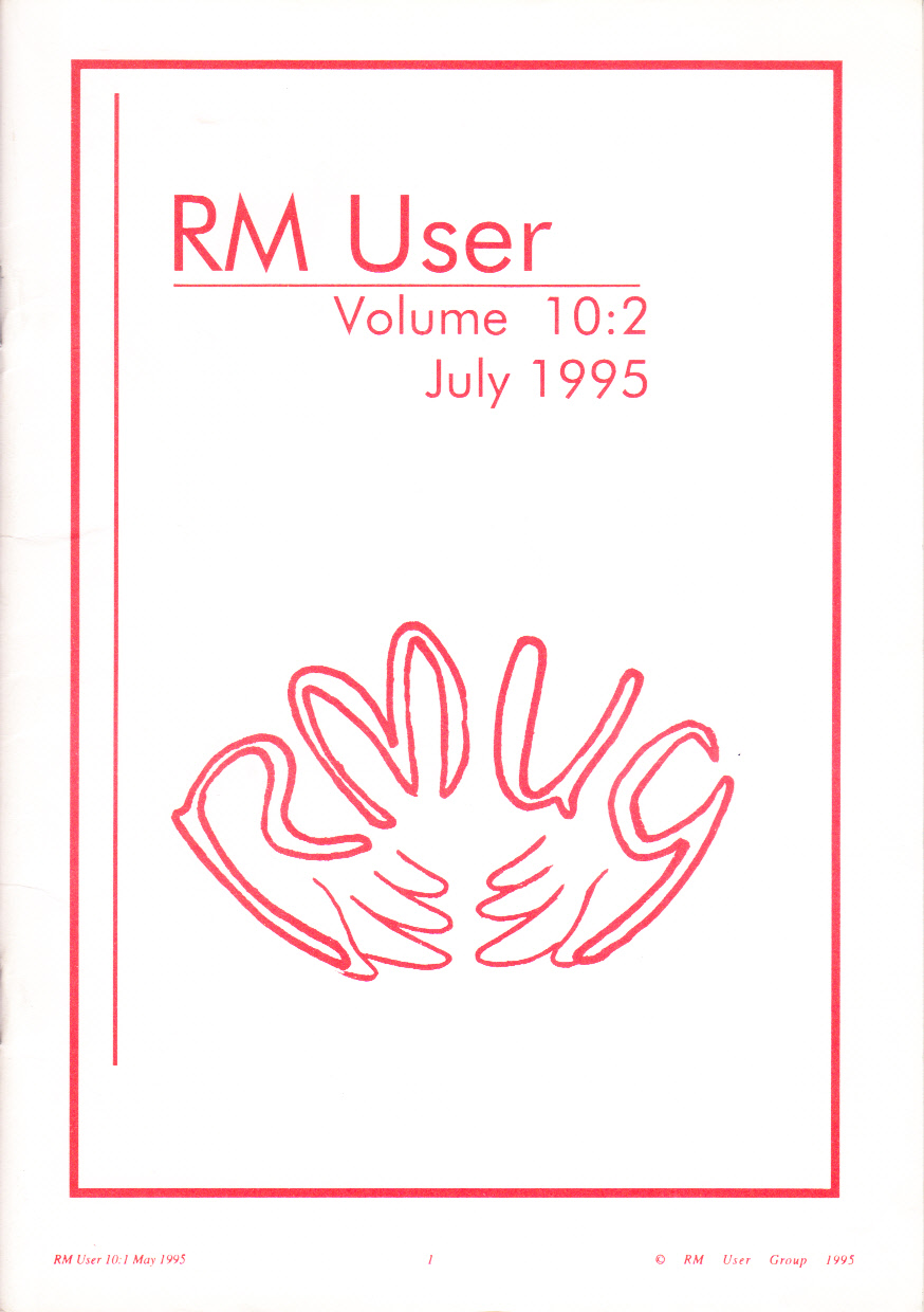 Article: RM User Volume 10:2 - July 1995
