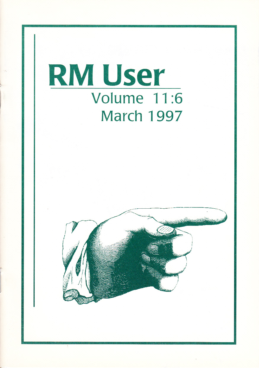 Article: RM User Volume 11:6 - March 1997