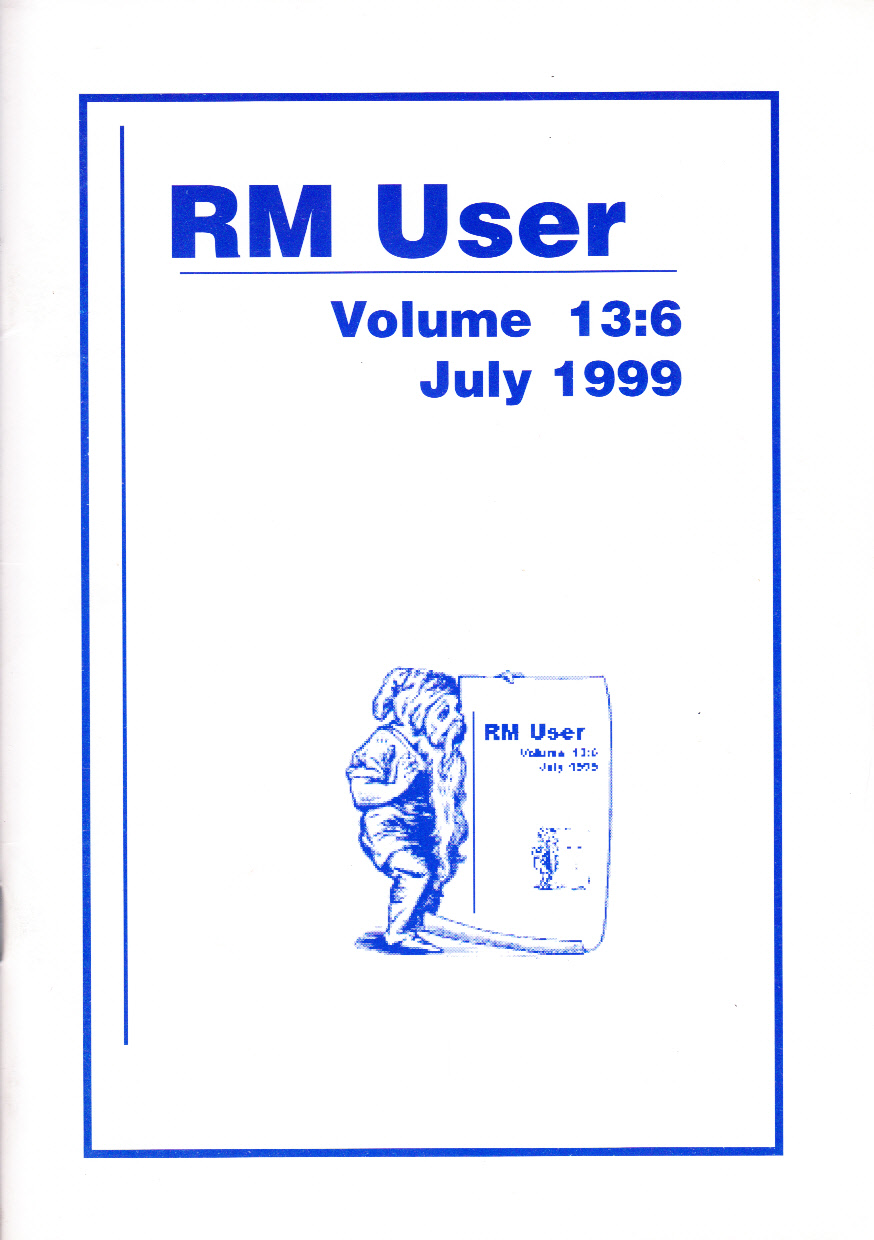 Article: RM User Volume 13:6 - July 1999