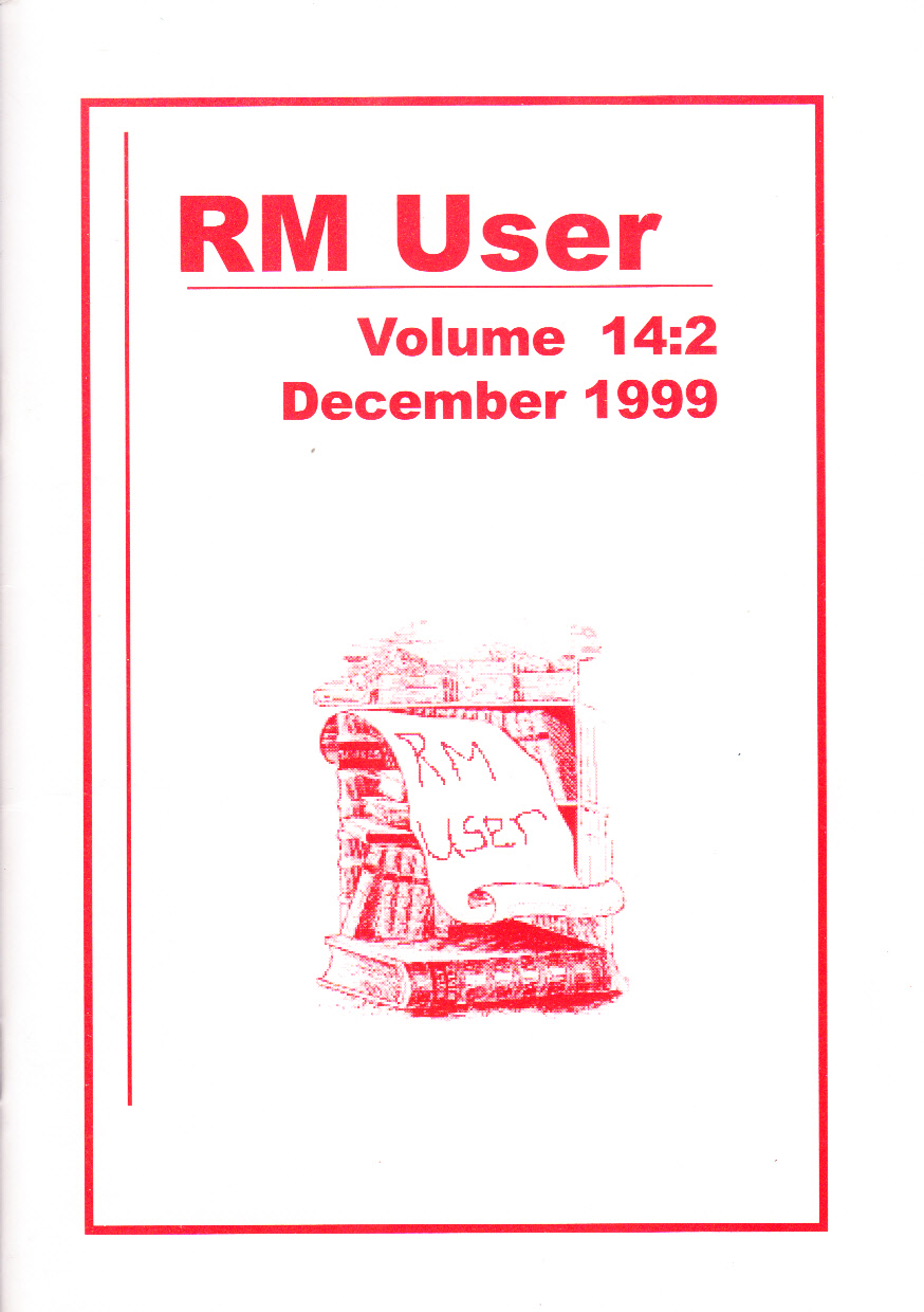 Article: RM User Volume 14:2 - December 1999