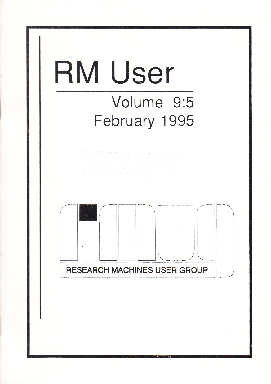 Article: RM User Volume 9:5 - February 1995