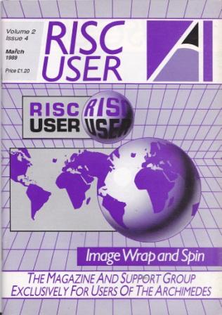 Article: Risc User - Volume 2 Issue 4 - March 1989