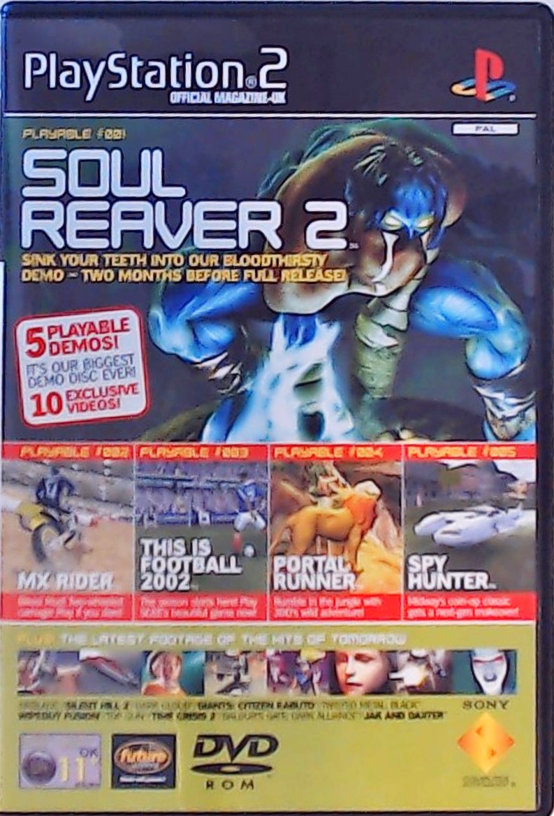 PlayStation 2 Online Gaming Demo Disc + Bonus PS2 Magazine Issue