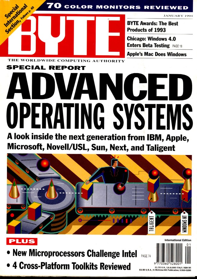 Scan of Document: Byte January 1994