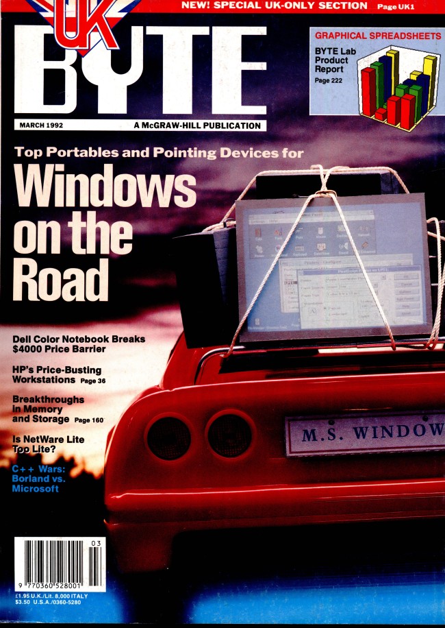 Scan of Document: Byte March 1992