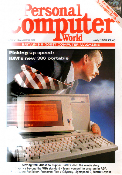 Scan of Document: Personal Computer World - July 1989