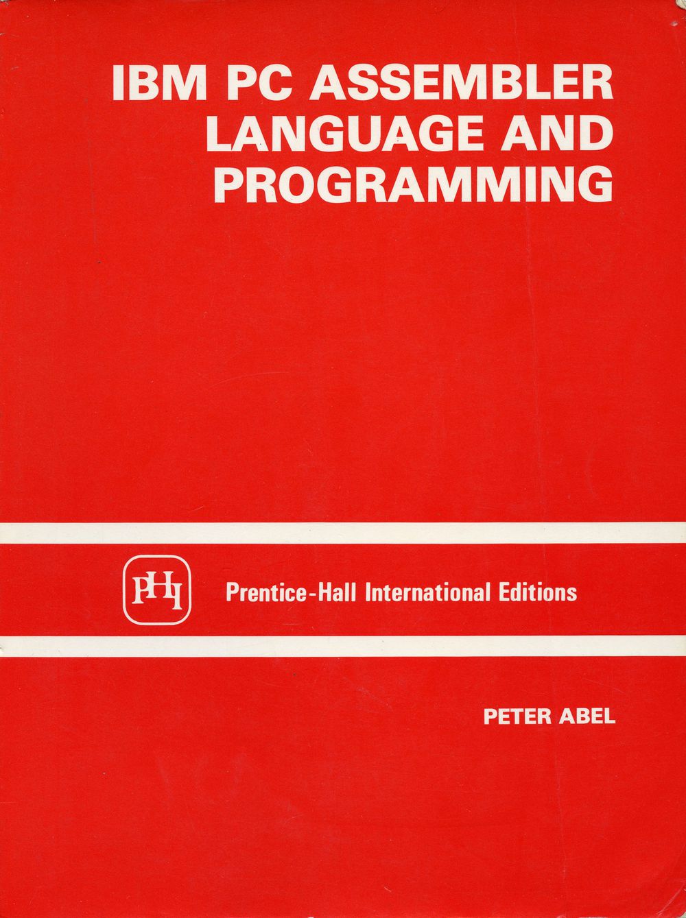 IBM PC Assembler Language and Programming - Book - Computing History