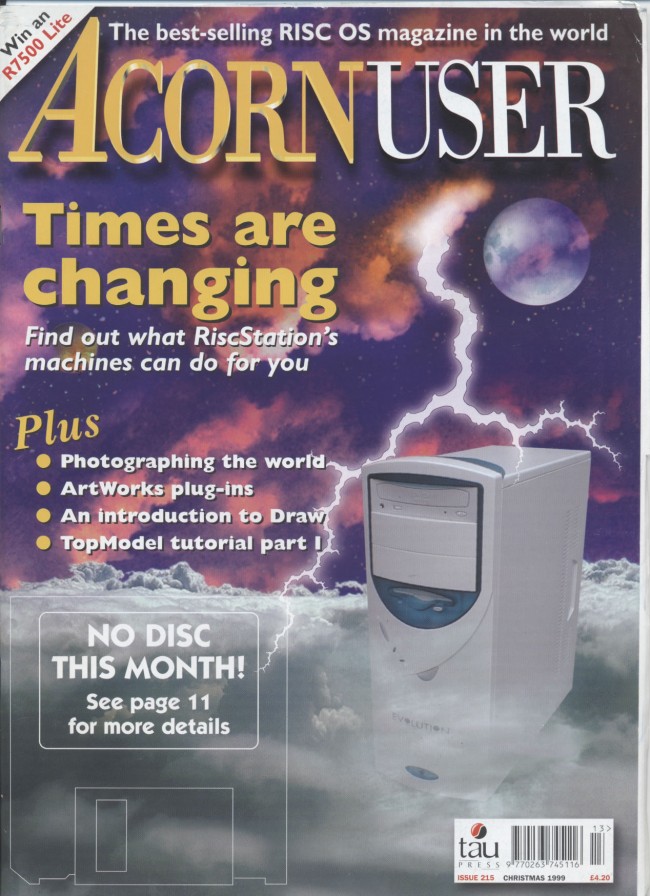 Scan of Document: Acorn User - Christmas 1999