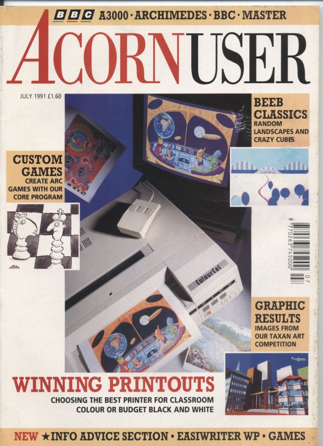 Scan of Document: Acorn User - July 1991