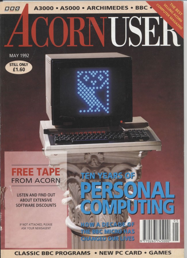 Scan of Document: Acorn User - May 1992
