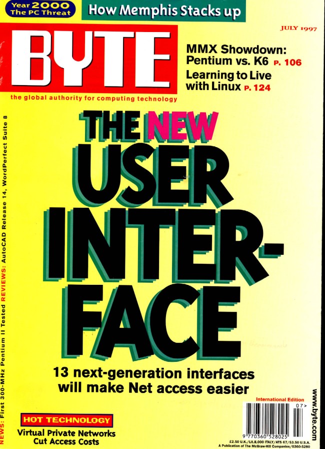 Scan of Document: Byte July 1997