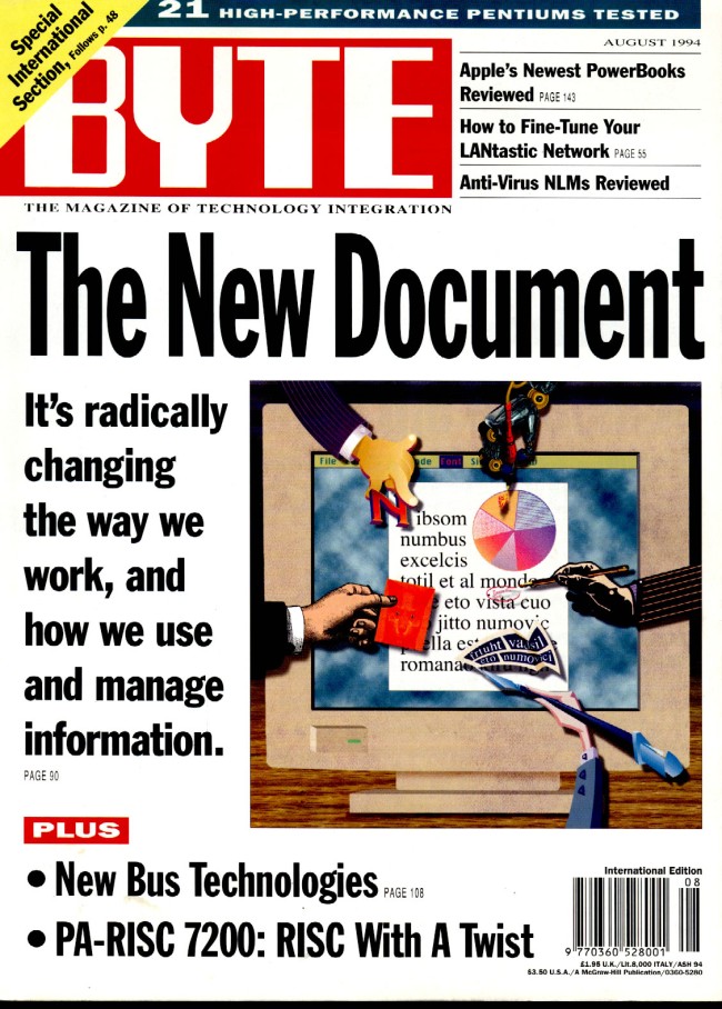 Scan of Document: Byte August 1994