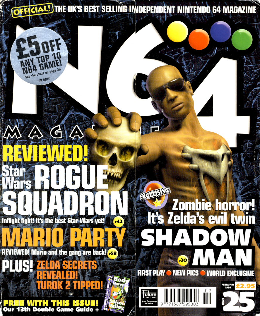 Scan of Document: N64 Magazine - February 1999