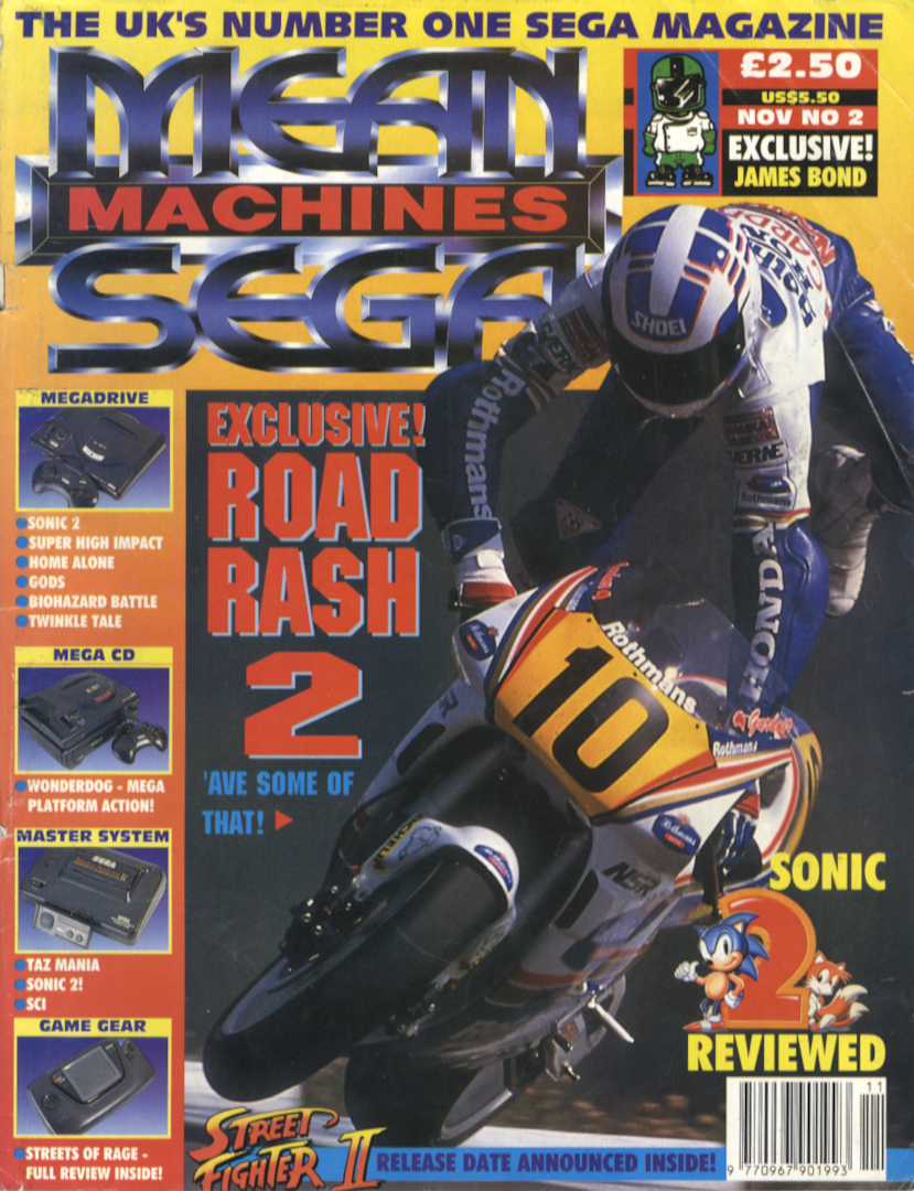 Scan of Document: Mean Machines Sega - November 1992