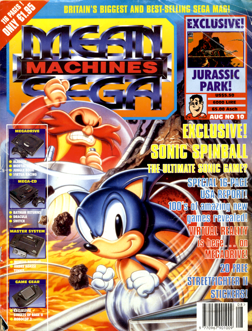 Scan of Document: Mean Machines Sega - August 1993