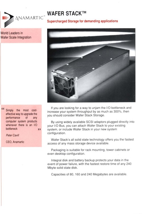 Article: Anamartic Wafer Stack