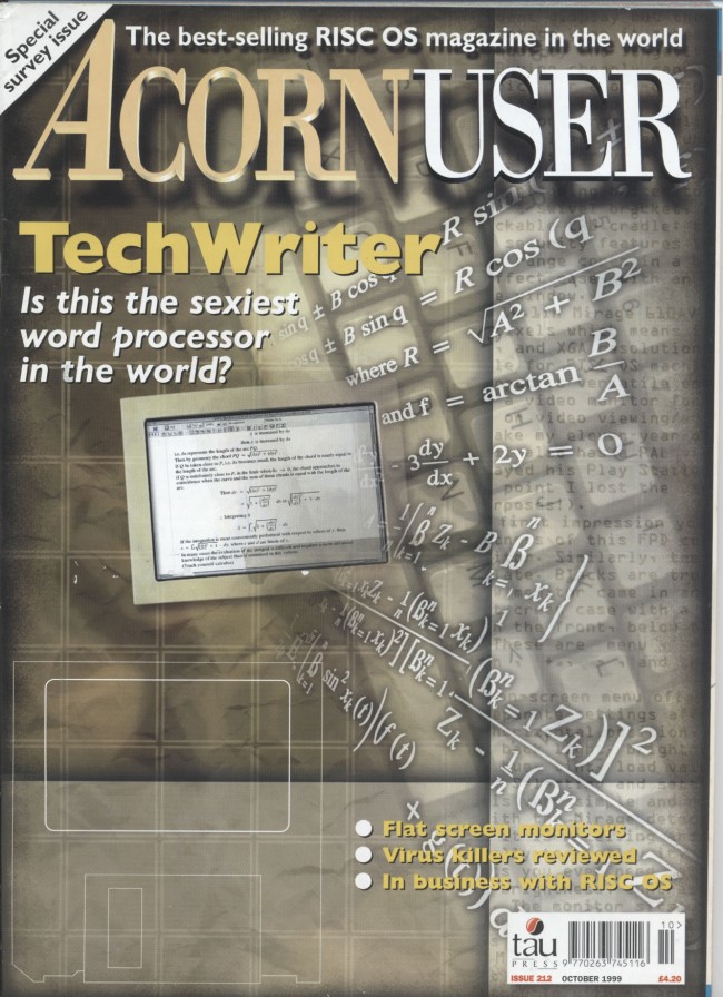 Scan of Document: Acorn User - October 1999