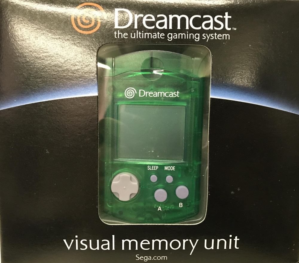 Dreamcast Visual Memory Unit Us Peripheral Computing History